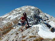 44 e siamo alla forcella tra cima e...